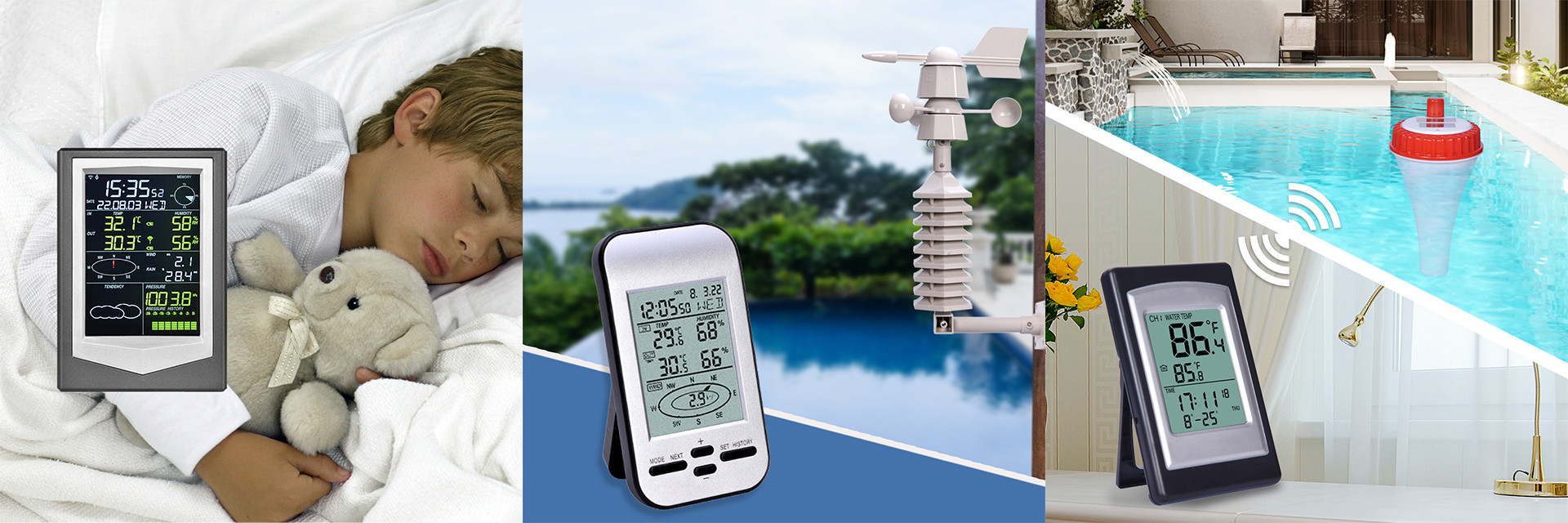 jakość Bezprzewodowa stacja pogodowa fabryka