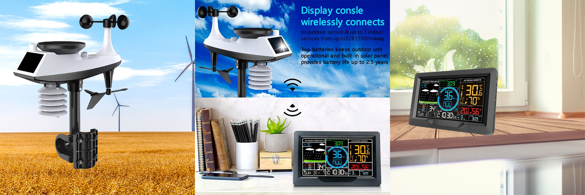 jakość Bezprzewodowa stacja pogodowa fabryka