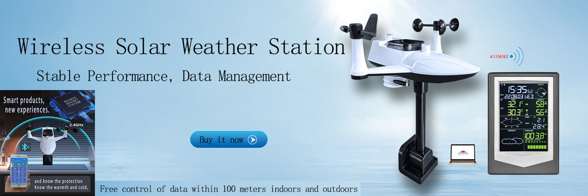 jakość Bezprzewodowa stacja pogodowa fabryka